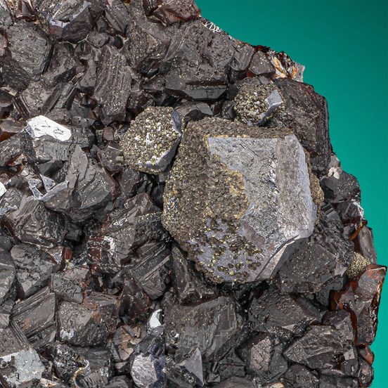 Sphalerite-Lüderich Mine | Bensberg | Cologne | North Rhine-Westphalia < Germany